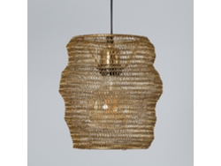 Lámpara Colgante LEDKIA (Dorado - E27 - 25 W - Ferro)