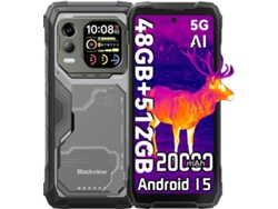 Smartphone Blackview Xplore 1 Pro (6.78'' - 48 Gb - 512 Gb - Negro)