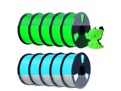 Filamento PLA, brilla en la oscuridad, alta resistencia, Gn Wtb OEM