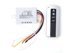 2026-interruptor De Control Remoto 2 Canales Abs 220v Para Lámparas Y Pequeños Electrodomésticos