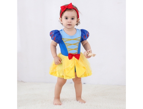 Disfraces de Navidad Blancanieves Cosplay Bebé Mono de una sola pieza 80 cm