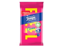 Tempo, Pañuelos Húmedos Para Viaje, Tamaño De Bolsillo, 10 Unidades