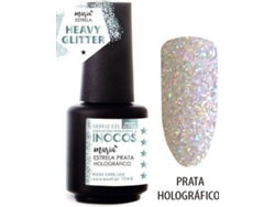 Esmalte de Gel INOCOS Esrela Prata Holograma