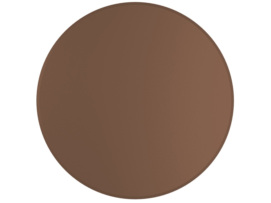 Aplique de pared LED Mac Wall XL Corten de 20 W con interruptor CCT (2700 K/3200 K/4000 K) en aluminio, luz de pared de 360 grados de Beneito Faure