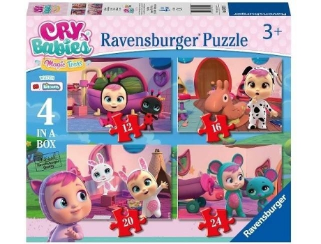 Puzzle RAVENSBURGUER Bebes Llorones (Edad Mínima: 3 Años - Número Piezas: 72)