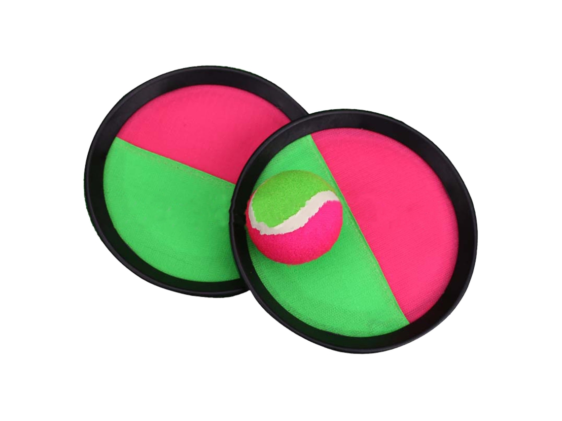 Juego De Pelota Para Niños Con Paletas De Goma Para Lanzar Y Atrapar: Juego Interactivo Para Padres E Hijos.
