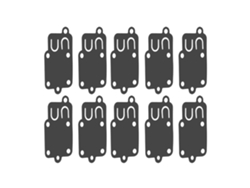 10 juntas de diafragma para carburador Briggs Stratton 270026 272538 272538s