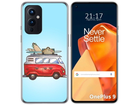 Carcasa OnePlus 9 5G TUMUNDOSMARTPHONE Dibujos Multicolor