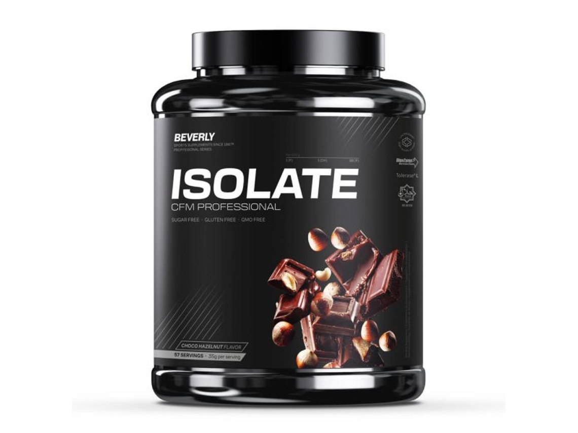 Isolate Cfm Professional - 2kg Chocolate Con Avellanas Beverly Nutrition