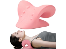 Almohada Cervical En Forma De C - Almohada De Masaje Cervical - Almohada De Acupresión Para Corrección Cervical - Rosa