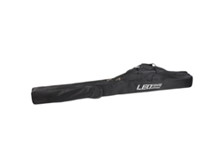 Bolsa plegable para caña de pescar de 1,5 m, color negro