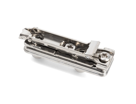 Base Recta Chapa Clip 2R H0 Taco Montaje Directo Ø10Mm Bap7M09 2 Regulaciones: Fronta Y Vertical Altura H3 SALICE