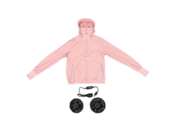 Chaqueta De Verano Con Aire Acondicionado, Chaqueta Con Ventilador De Refrigeración, Para Ciclismo, Protección Solar, Talla M, Rosa.