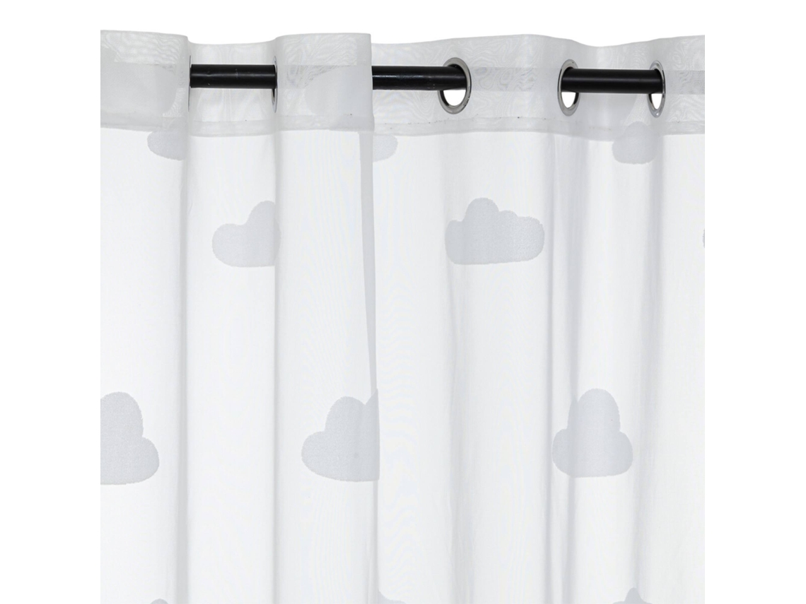 ATMOSPHERA - Cortina Infantil Colección Nuage Blanca 140X240cm