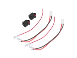 2 Conectores Estilo Tamiya Con Mini Interruptor Para Un Cable Adaptador De Carga De Batería Seguro Y Eficiente
