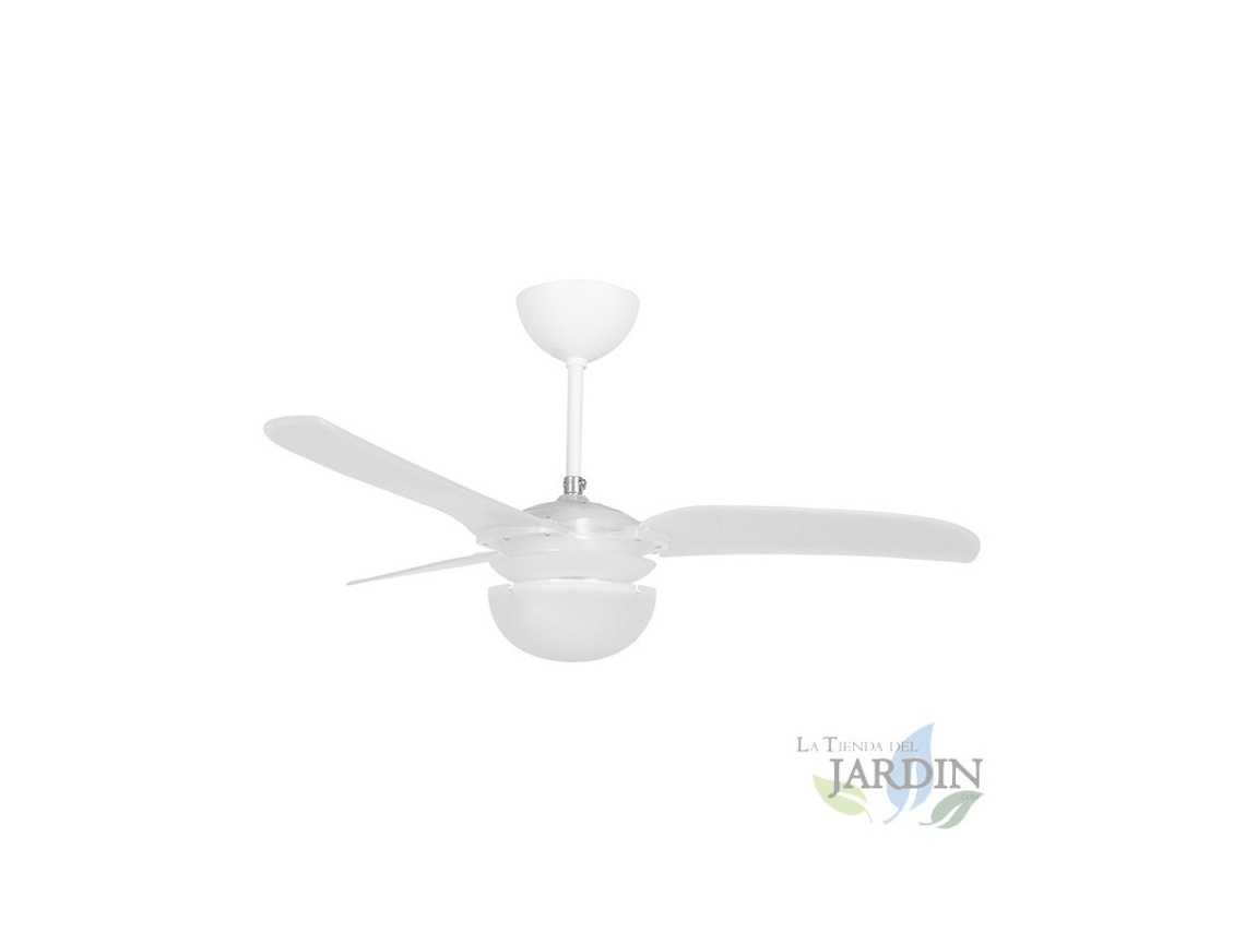 Ventilador Techo SUINGA 3 Palas 3 Velocidades Blanco
