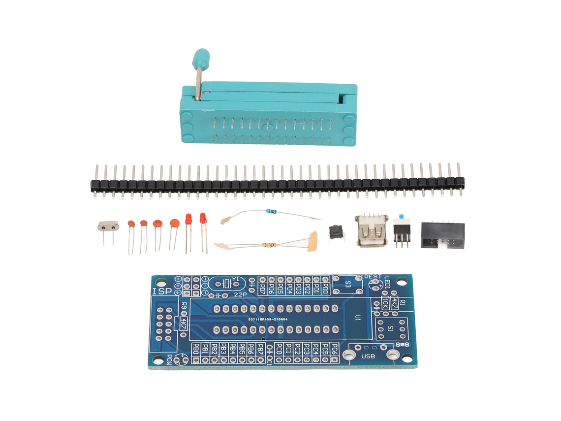 Kit De Placa De Desarrollo Atmega8 Atmega48, Módulo De Sistema Pequeño, Avr
