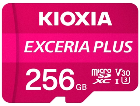 Kioxia Exceria Plus Tarjeta de Memoria 256 Gb MicroSDXC UHS-I Clase 10
