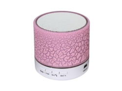 Mini altavoz Bluetooth inalámbrico portátil, subwoofer estéreo recargable con luz LED Chennnls