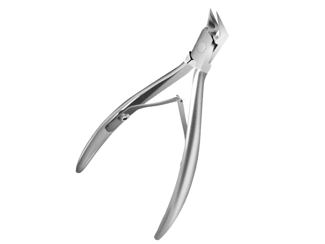 Pinzas para uñas | Pinzas de acero inoxidable con recortador de esmalte - Herramienta de manicura general para hombres y mujeres