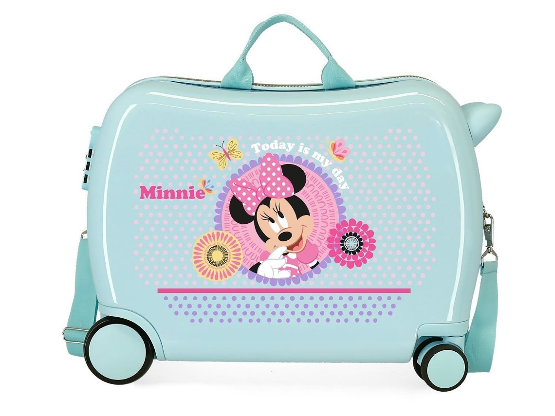 Maleta Infantil MINNIE (50 x 39 x 20 - ABS - Azul)