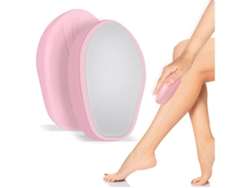 Depilador de cristal, exfoliante suave para todo el cuerpo, Yizhood (rosa)