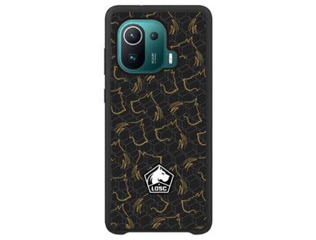 Funda Móvil Global Oficial Lille Fc para Xiaomi Mi 11 Pro Global PHONECASES3D Piel Sintética Negro