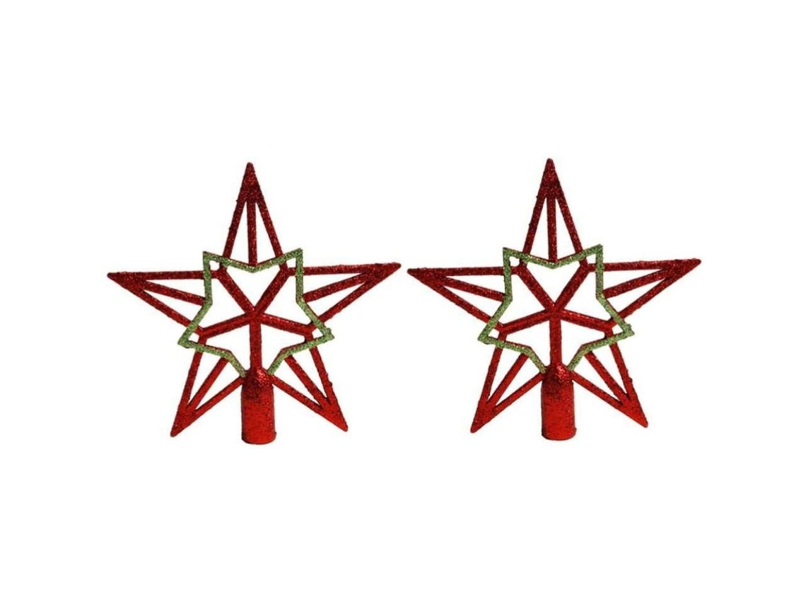 El toque final para las fiestas: decoración única para el árbol de Navidad, resistente y duradera, en rojo y dorado, para una experiencia navideña memorable.