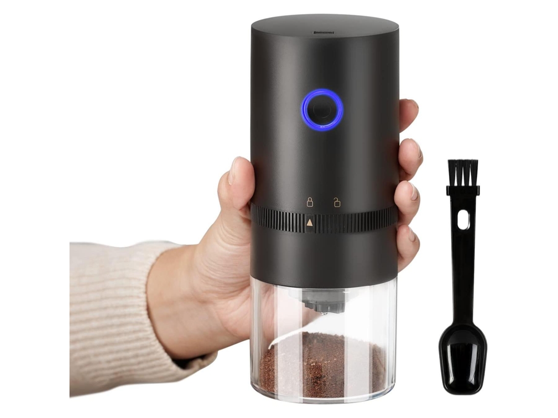 Mini Molinillo De Café Inalámbrico Con Múltiples Configuraciones De Molienda