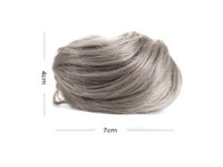 2026-extensiones De Cabelo Com Alça Para Coque Desordenado Para Maior Volume, Ideal Para Casamentos, Festas E Uso Diário