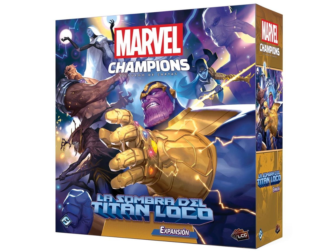 Juego de mesa Marvel Champions Shadow Of The Mad Titan Pegi 14 Juegos