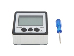 Inclinómetro Digital Con Retroiluminación Magnética, Transportador De 4x90°, Medidor De Ángulo De Nivel Electrónico Ip54 Resistente Al Agua.