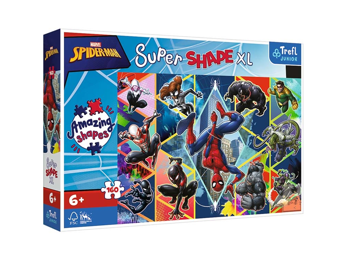 Puzle de figuras TREFL animados (6 anos - 160 unidades)