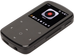 Reproductor MP3 Bluetooth YIZHOOD MP07 1.54Inch Smart Touch Control 16G TF Card (Negro)