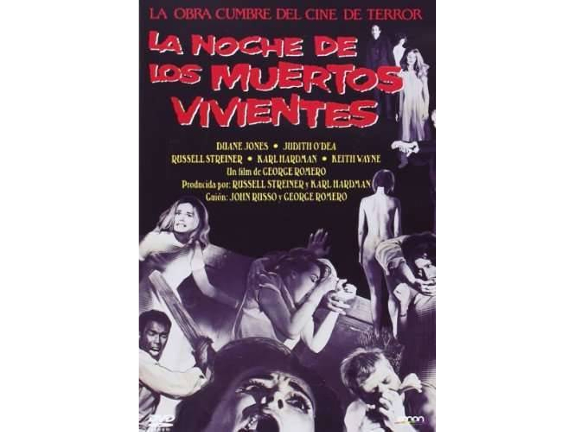 DVD Noche Muertos Vivientes