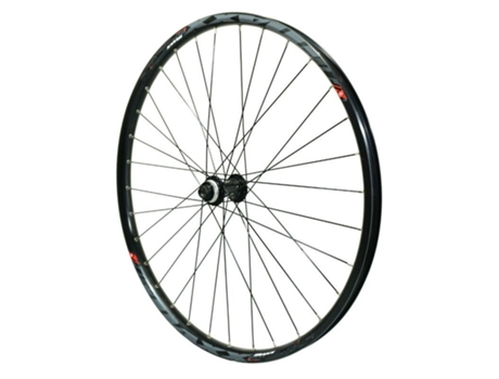 Rueda de bicicleta de disco delantera (sin cámara y con cámara) para eje pasante 15-100 VELOX Maxx 25 Freeride Centerlock Shimano Mt400