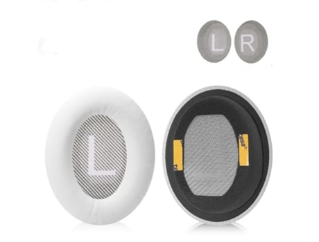 Substituição de protetores de ouvido para Bose QC35 QC35-ii, QC25 1/2 Gris