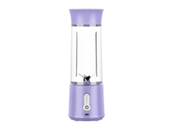 Exprimidor eléctrico de frutas y verduras, mini exprimidor doméstico Mdug (morado y lavanda)