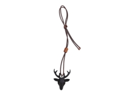 Llavero Ajustable De Madera De Ébano Estilo Retro Para Bolso O Collar