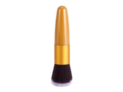 Pincel De Base Profesional Para Maquillaje Fácil 1pc Con Artículos De Cosmética Vante (dorado)
