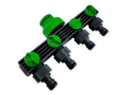 Grifo de manguera de 4 salidas Irrigationpro