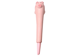 Bolígrafo Blandito Y Adorable Para Aliviar El Estrés, Bolígrafo De Gel Kawaii Con Diseño De Cerdito Rosa.
