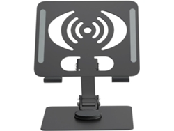 Soporte Ajustable Para Tablet Con Base Giratoria De 360 Grados - Plegable Para