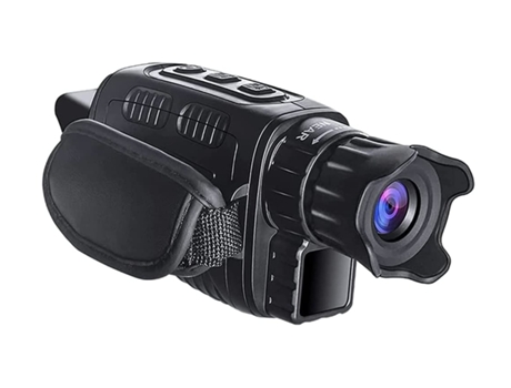 Cámara monocular digital de visión nocturna para oscuridad completa 720P HD caza visión nocturna infrarroja mira para Rifle negro YIZHOOD