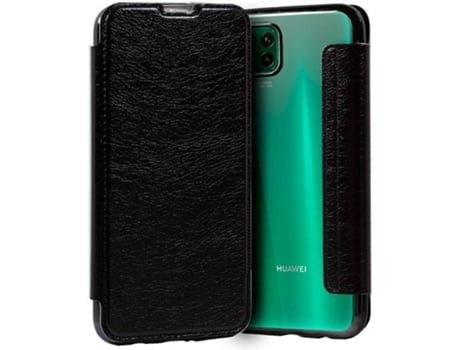 Funda Huawei P40 Lite COOL Flip Cover Negro