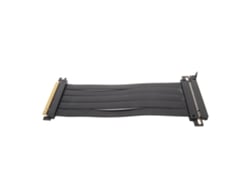 Cabo Extensor Pcie 4.0 X16 Com Alta Blindagem Flexível 180 Graus Para Placa De Vídeo Preto 50cm