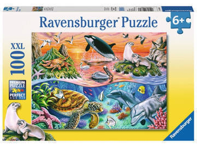 Puzzle RAVENSBURGUER Beautiful Ocean (100 Piezas)
