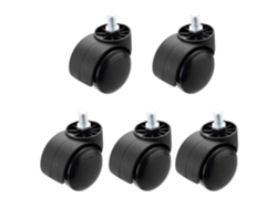 Ruedas Tornillo 5 Piezas Para Muebles Ideal Para Uso
