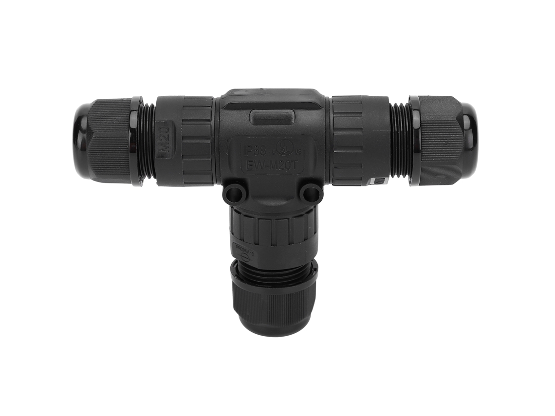 2026-conector Impermeable Ip68 3pin M20t‑3p Para Cable Exterior 5-9mm