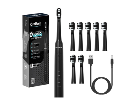 OSONIC Cepillo de Dientes Eléctrico Sónico (negro)